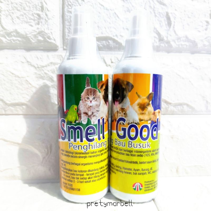 Smell Good Penghilang Bau Kandang Kucing Hamster Hewan Peliharaan 250ml