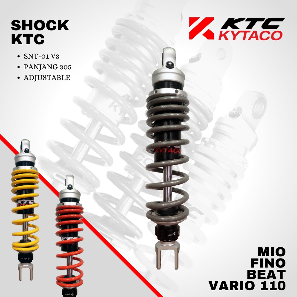 Shockbreaker Shock Mio Beat Vario 110 SNT-01 V3 300mm KTC KYTACO