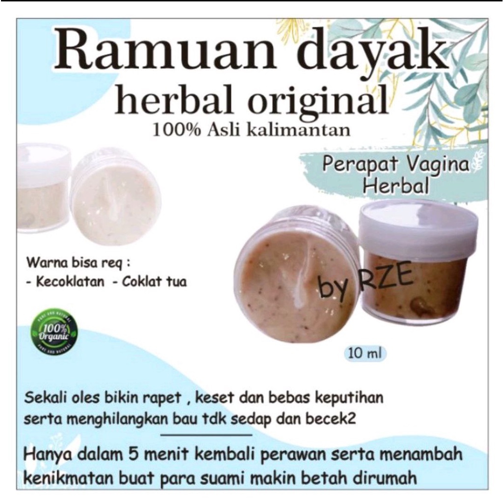 RAMUAN DAYAK HERBAL ORIGINAL KALIMANTAN