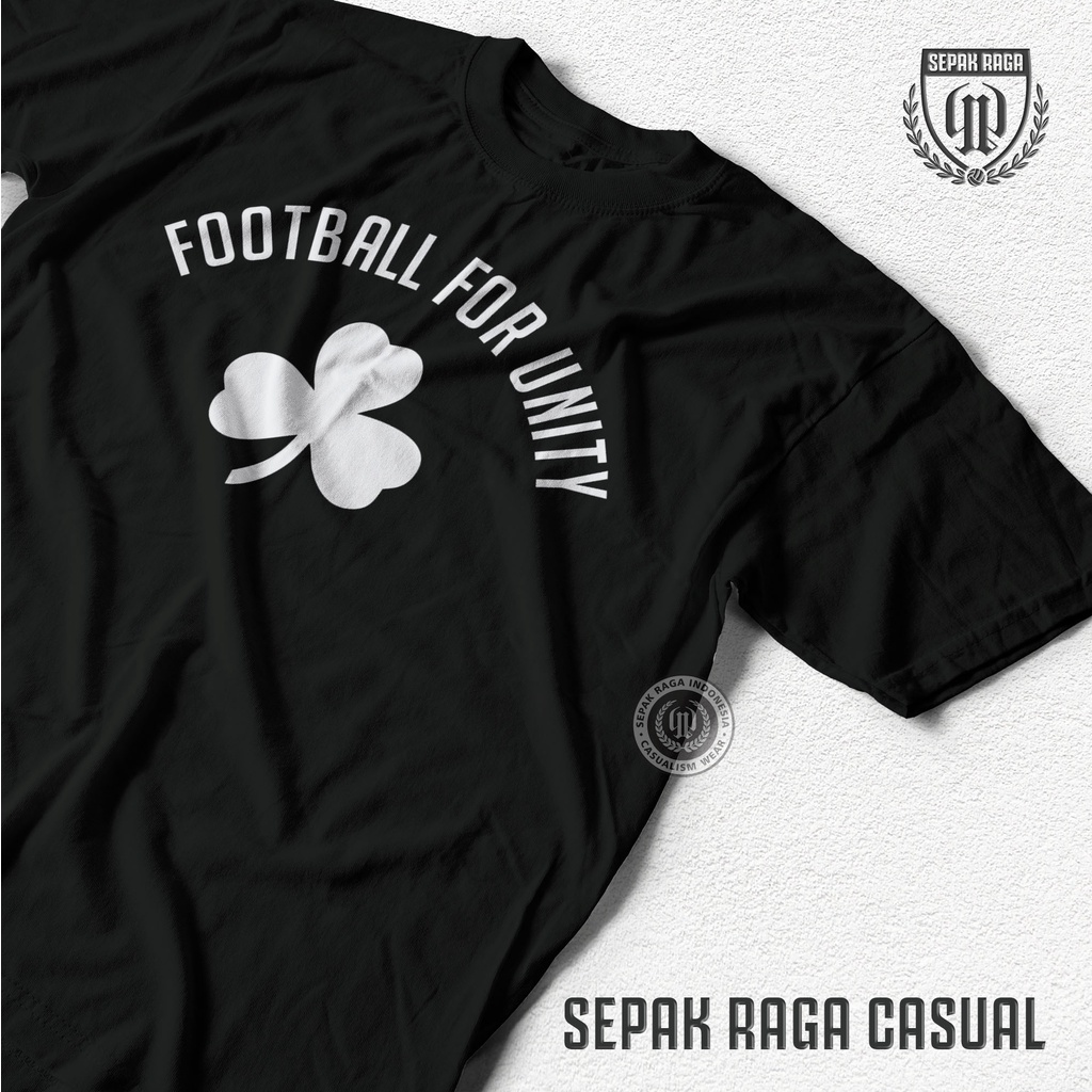 Kaos Football For Unity - Kaos Football Casual Sepak Raga Indonesia