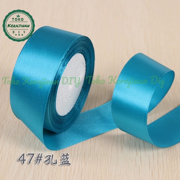 Pita Satin 3/4 inch/2 cm Pita Kado Per Roll