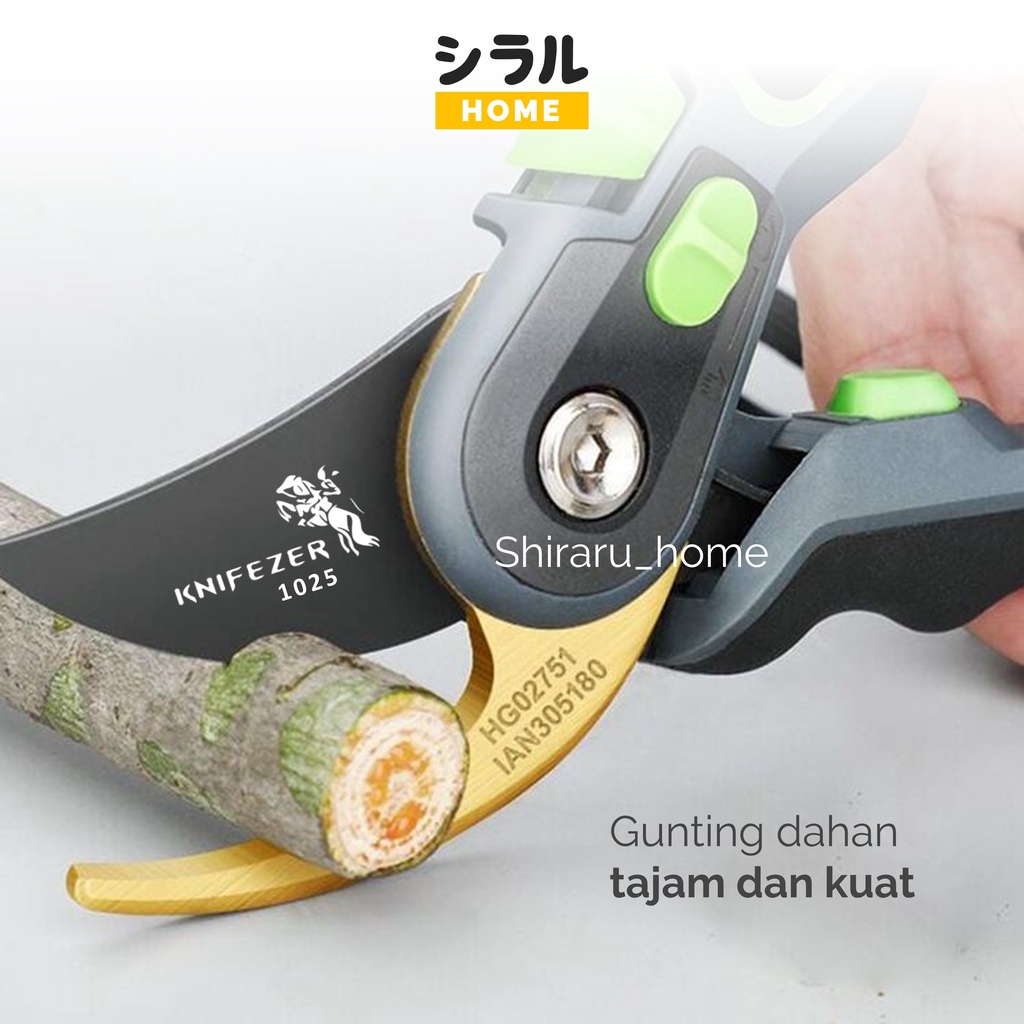 ORIGINAL pruning shears gunting dahan bunga ranting stek alat potong dahan garden taman AIRAJ Knifezer 1025 1026 1020