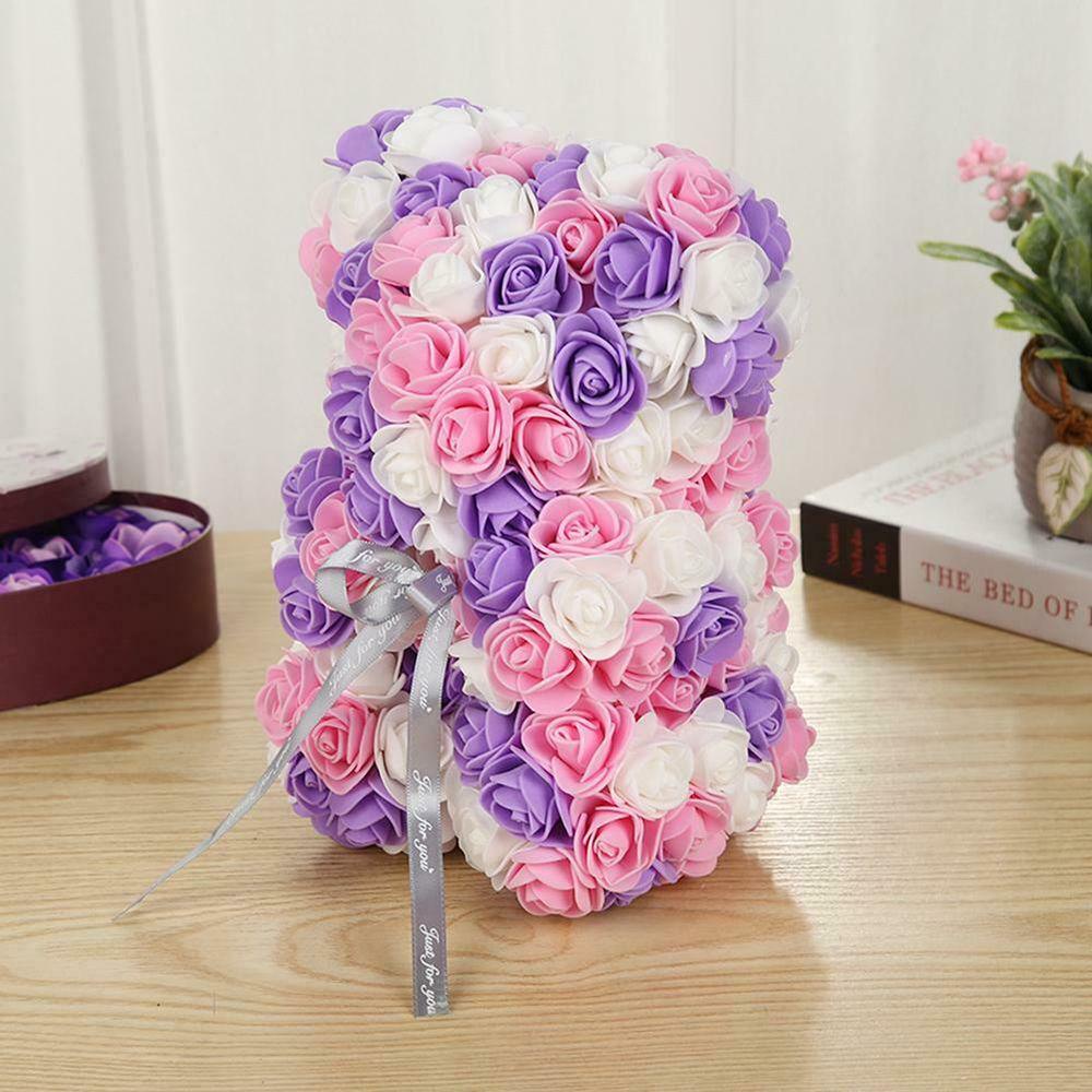 R-FLOWER 25 cm Artificial Decor Dekorasi Pesta Romantis Wedding Decor PE Buket