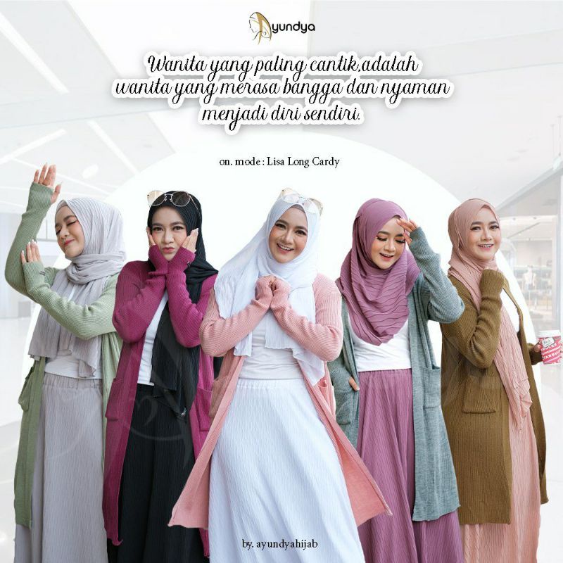 LISA LONG CARDY BY AYUNDYA OFFICIAL