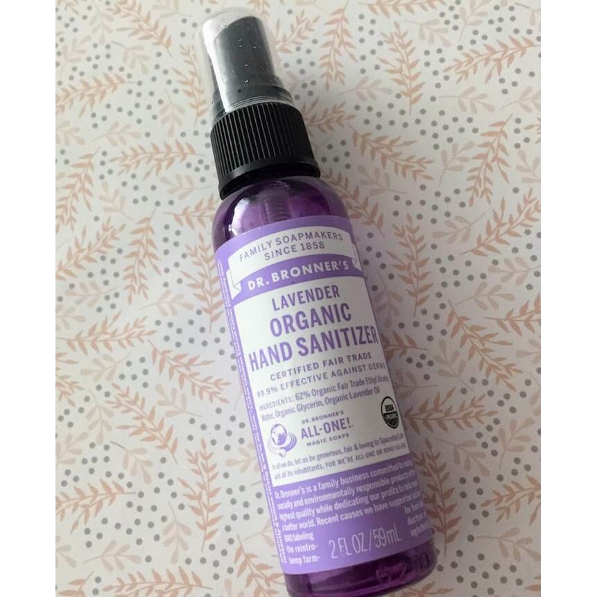 Dr Bronners Organic Hand Sanitizer 59ml