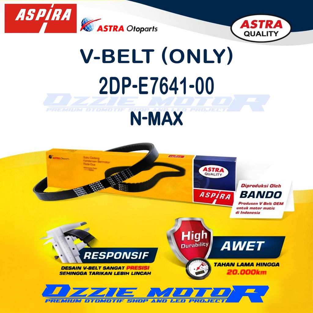 VANBELT V-BELT ASPIRA 2DP-E7641-00 MOTOR NMAX