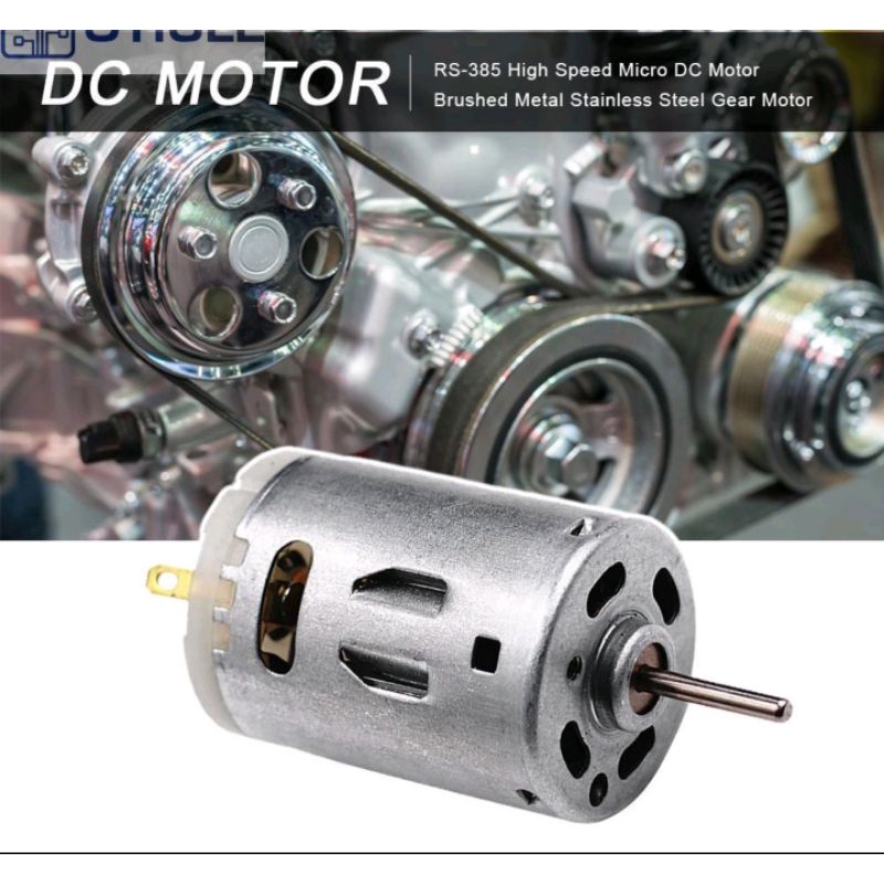 Motor DC RS385 12V RS 385 Mesin DC Bor Cordless High Brushed 12 V