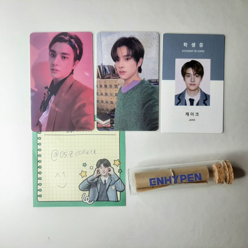 (Bundle) PC ENHYPEN Jake (IDC SG 21, LD PWS Dilemma, LD SW Dilemma)