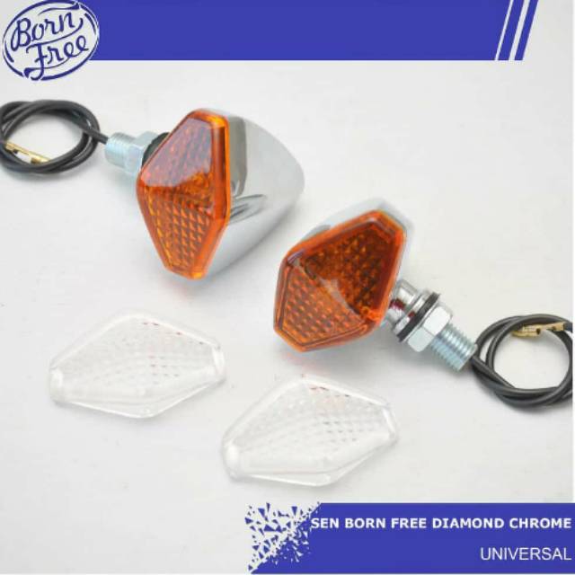 lampu sen sein diamond diamon variasi 70 C70CB GL megapro tiger