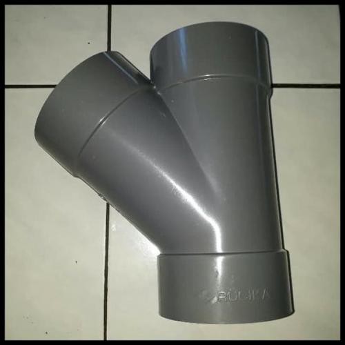 Y Branch 4" x 3" Rucika D / Tee Y 45' Rucika D / Tee Y 4" x 3" Rucika D 45 Derajat