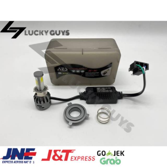 Lampu Led 3 Sisi H6 H4 35 Watt AC DC Bohlam Led Lampu Depan CNC