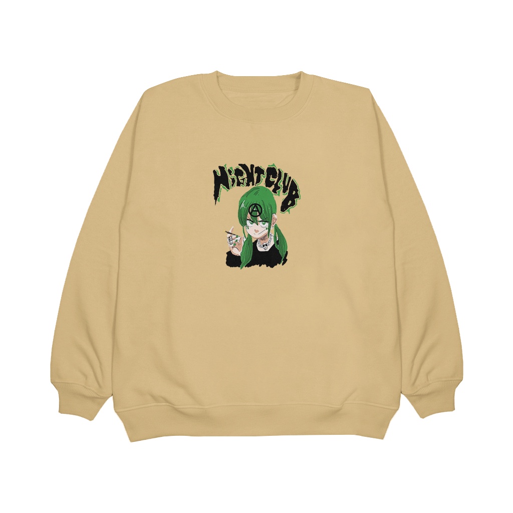 Damsshop - Sweater Crewneck ( Night Club ) Sweatshirt Unisex