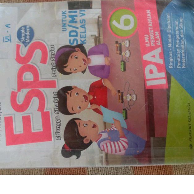 buku IPA kelas 6 SD bekas