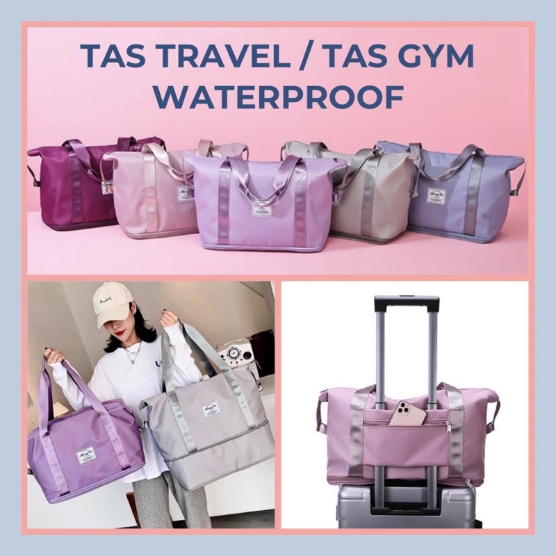 BISA COD TAS TRAVEL TAS OLAHRAGA JUMBO TAS DUFFLE BAG TAS GYM TAS MUDIK TAS FITNESS TAS SERBAGUNA Cabin SIze tahan Air Tas Koper YooWoo