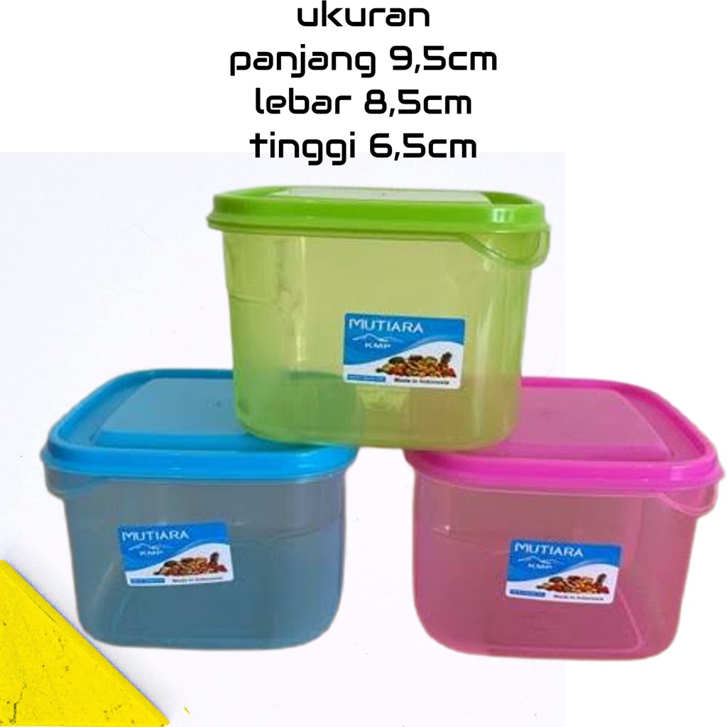 [6PCS] Kotak Bumbu Toples Kue Lebaran Toples Mini kotak plastik 500 ML