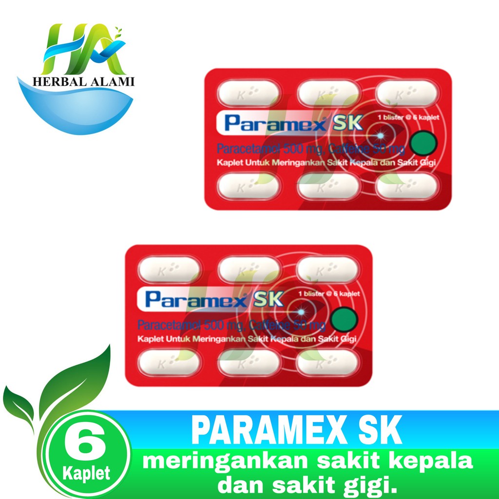 Paramex SK isi 6 kaplet