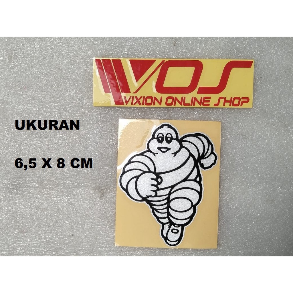 

STIKER UNIK CUTING MICHELIN BESAR