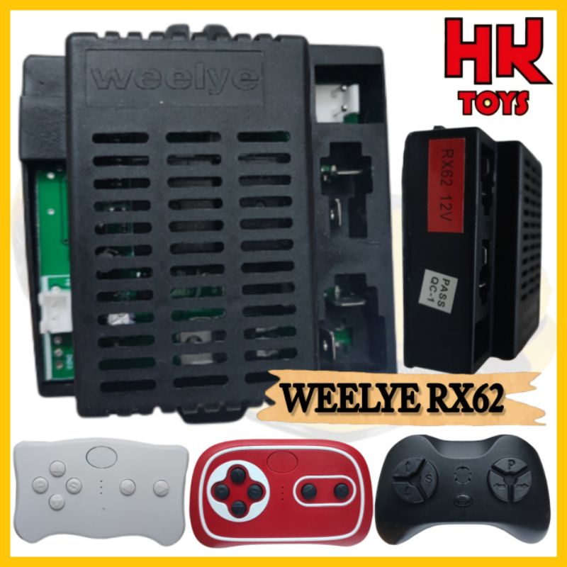 Receiver Set Remot Control WEELYE RX62 Bluetooth ( Modul PCB ) Mobil Mainan