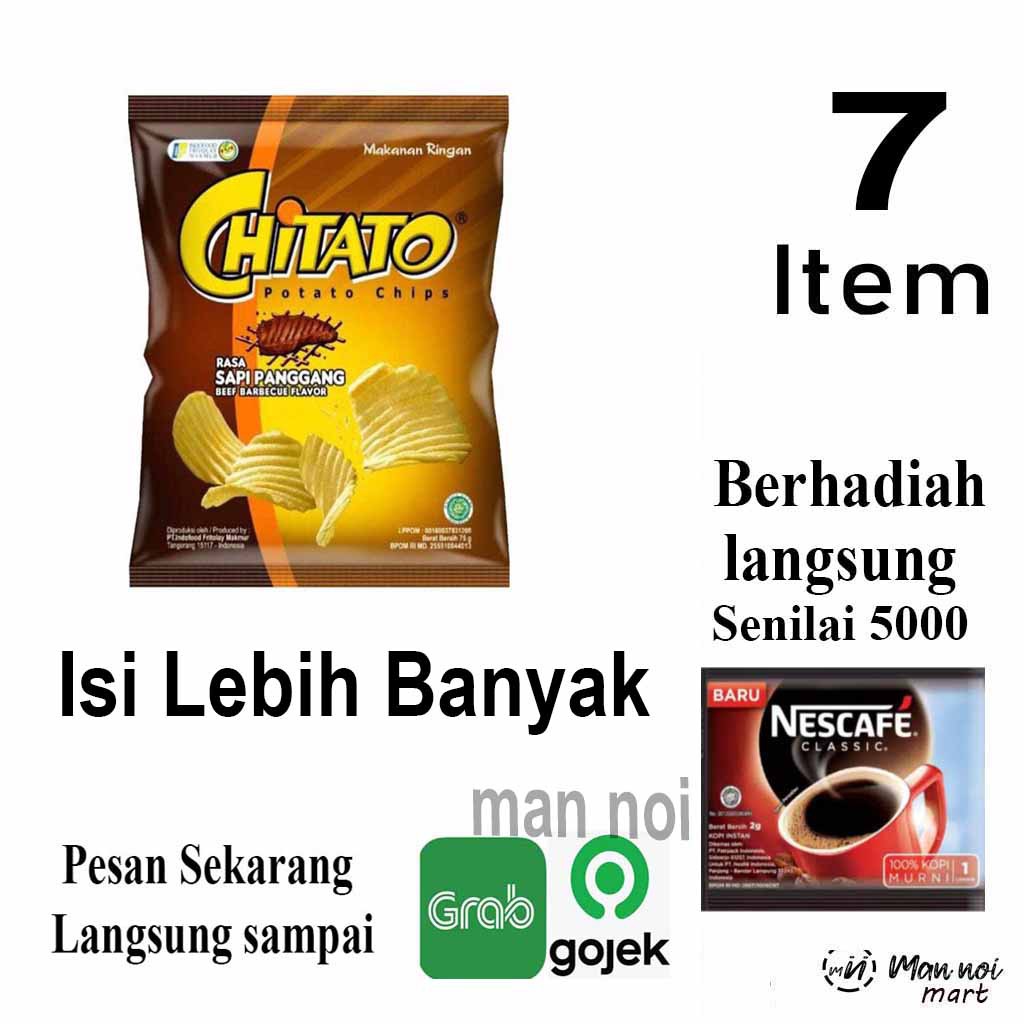 

Snack.CIKI CHITATO KERIPIK.Aneka Rasa.Grosir Tangerang