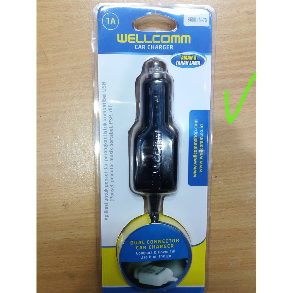 Dijual Charger Mobil Wellcomm Android   Nokia Berkualitas