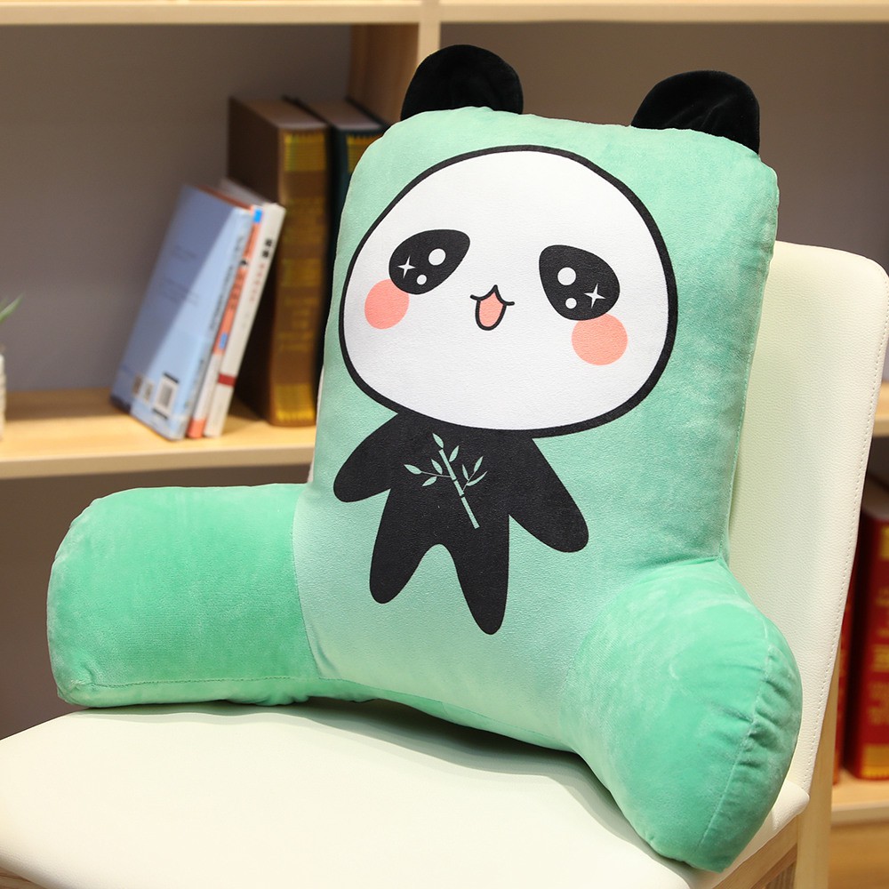 Bantal Bentuk Kartun Aneka Hewan Bahan Plush Multifungsi