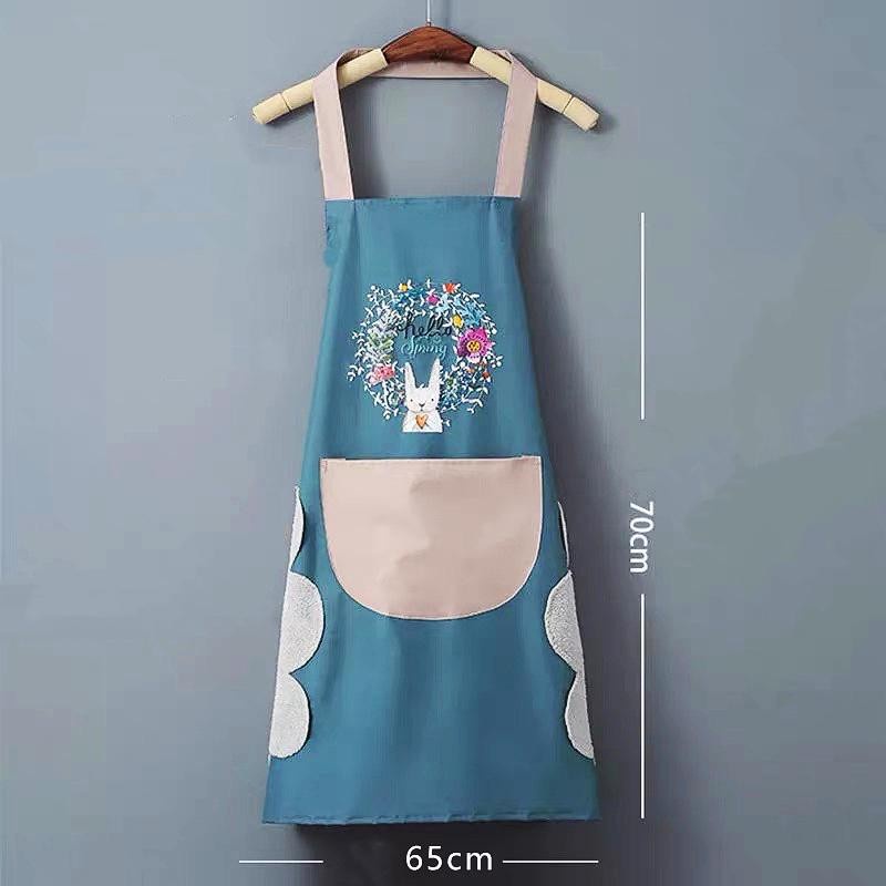 【GOGOMART】Apron Celemek Masak Anti Air &amp; Minyak - Motif Kelinci