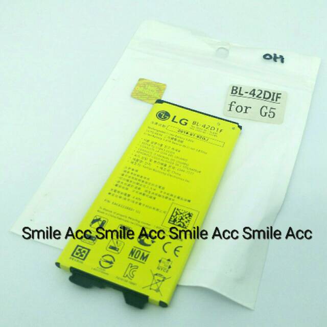 Baterai LG G5  G5SE  BL-42D1F  Original 100
