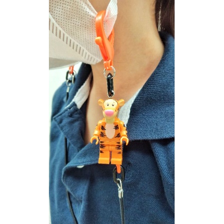 TIGER / Tali masker anak / strap masker / tali masker lucu / tali masker lego / tali konektor masker