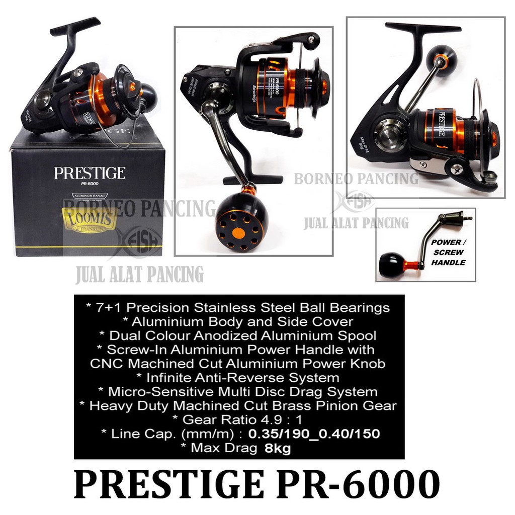 Harga Reel Loomis Prestige Terbaru Mei 2026 | BigGo Indonesia
