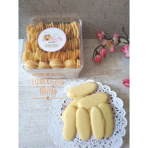 

Kue kering Lidah kucing 350