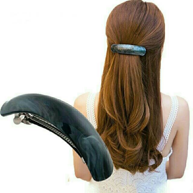 grosir  Jepit rambut otomatis dewasa isi 6 pcs