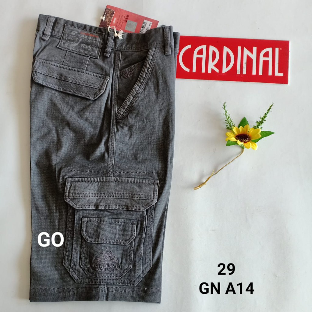 gos 29-KPL 1 CARDINAL KEMPOL CASUAL Celana Pendek Cowok Celana Kempol Fashion Pria Brand Kekinian