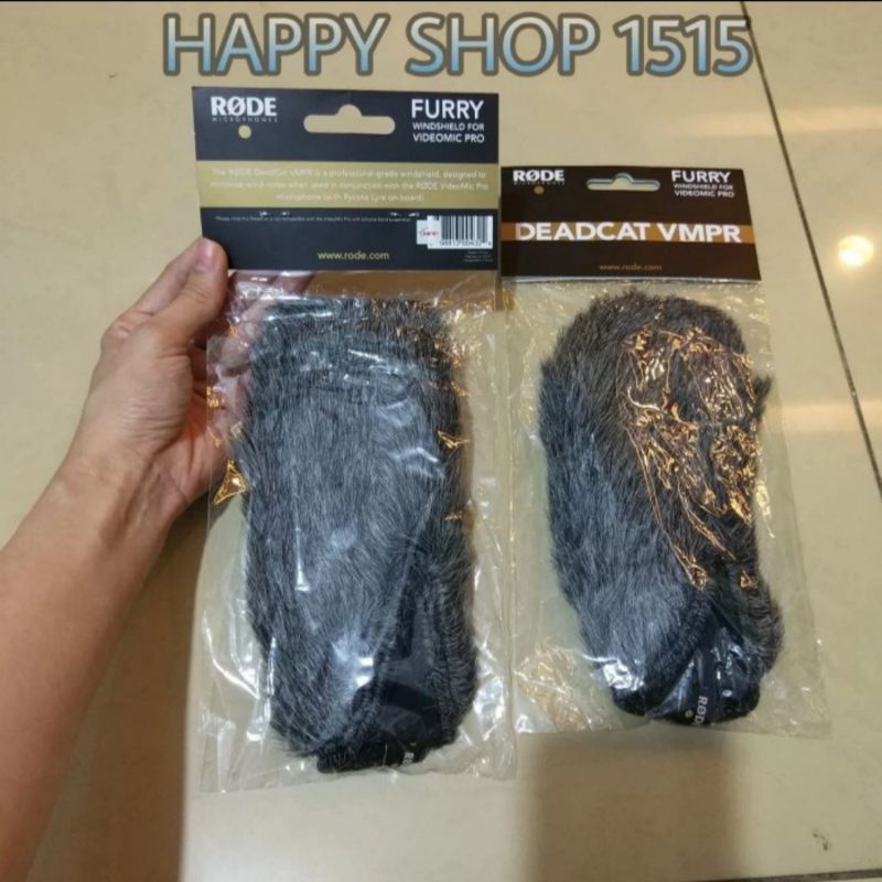 Jual RODE DEADCAT VMPR FURRY WINDSHIELD FOR RODE VIDEOMIC PRO RYCOTE