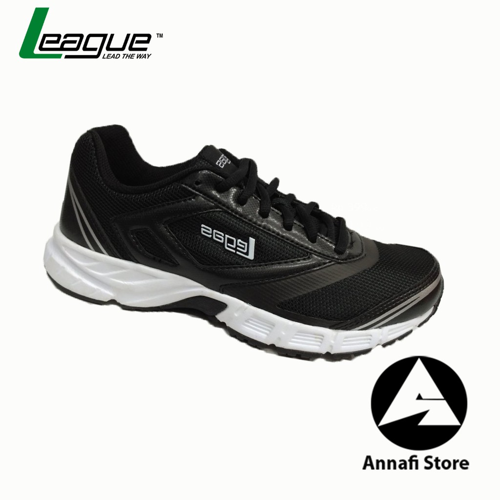 JUAL SEPATU RUNNING LEGAS RAPID 3 102965-021 BLACK WHITE