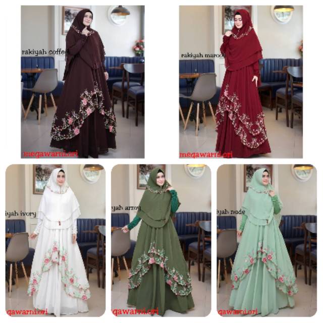 Syari Set Rakiyah by Megawarni Ori