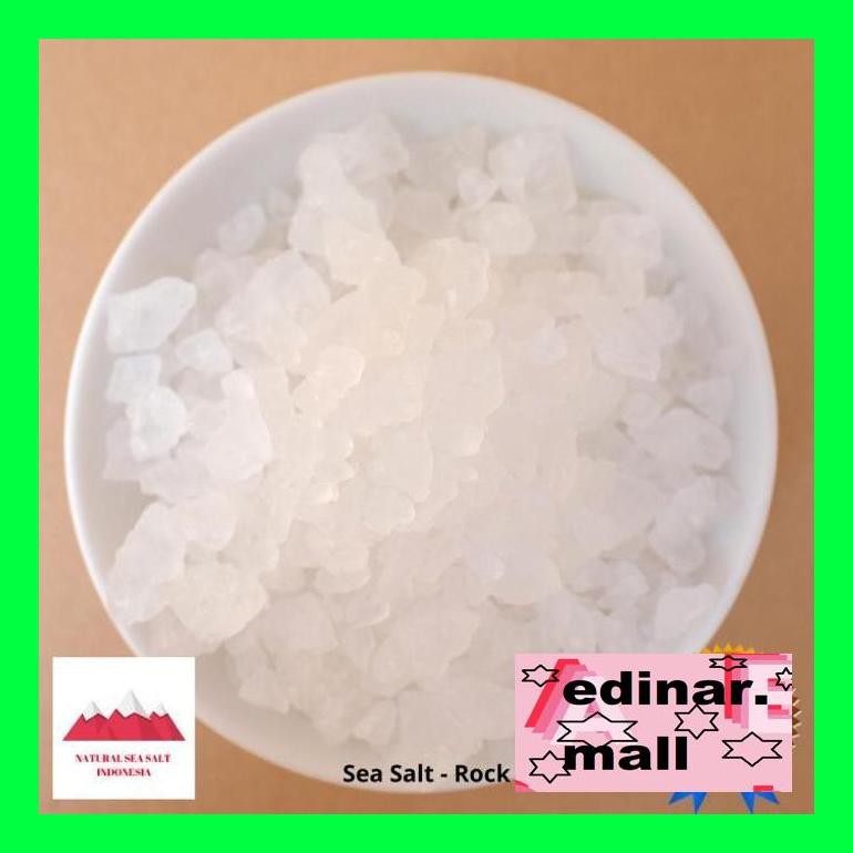 

50Siusbu 100% Garam Sea Salt Garam Laut Garam Kasar Garam Batu Seasalt Diet - Sea Salt Bud050S