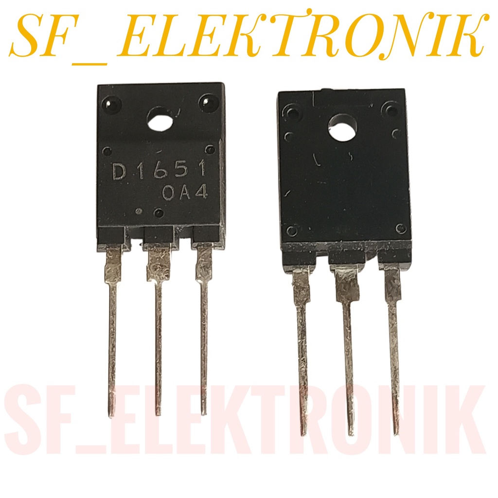 Transistor TR D1651 Horizontal TV