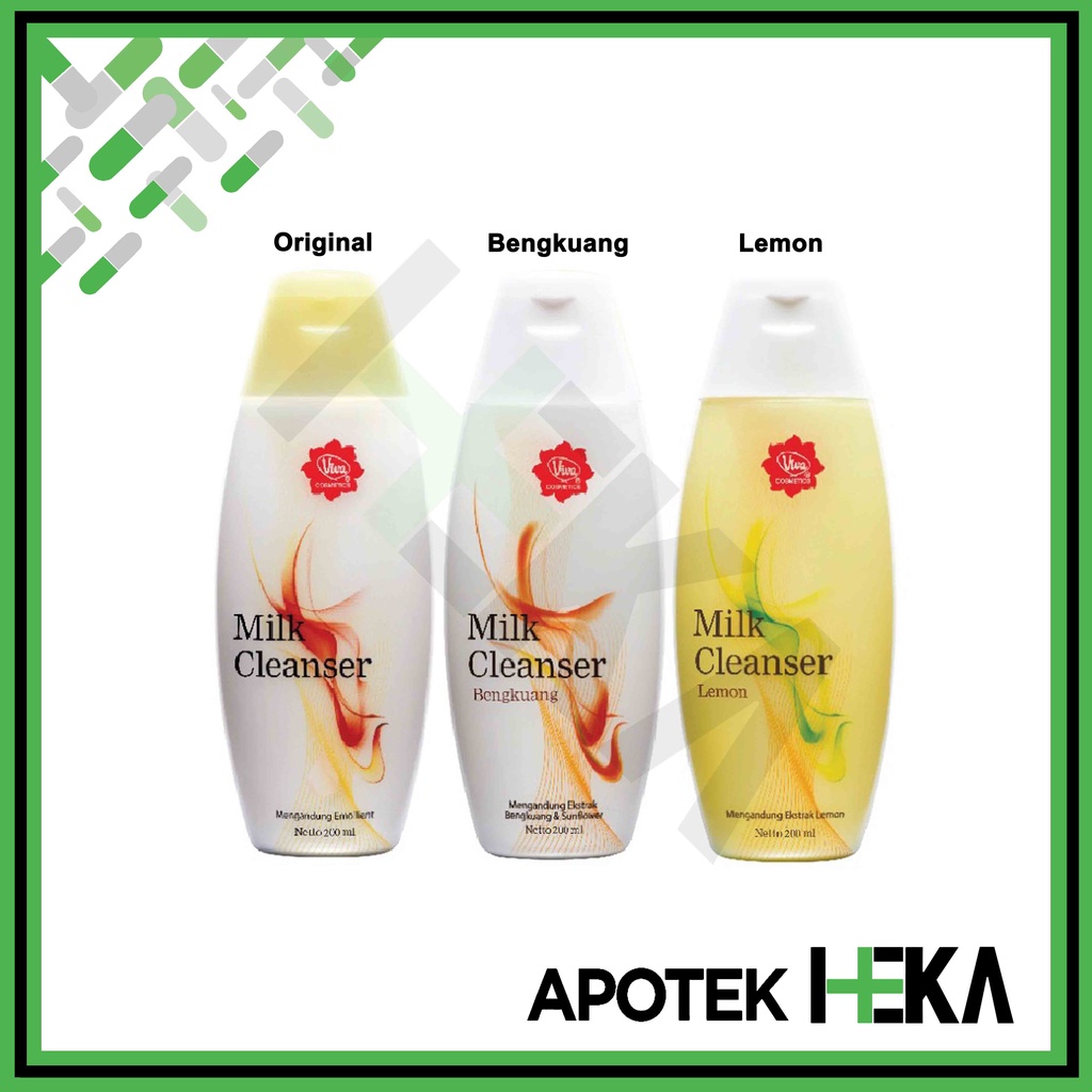 Viva Milk Cleanser 200 ml - Pembersih Wajah (SEMARANG)