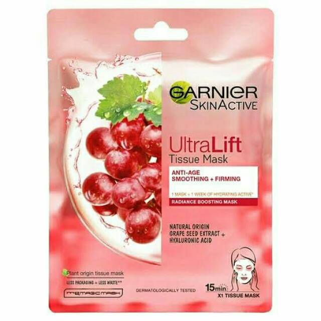 Garnier serum mask