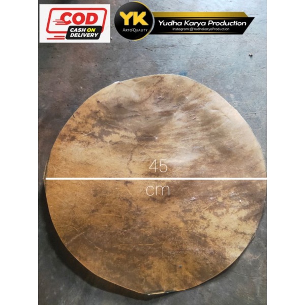 kulit kendang (kulit sapi) 45 cm