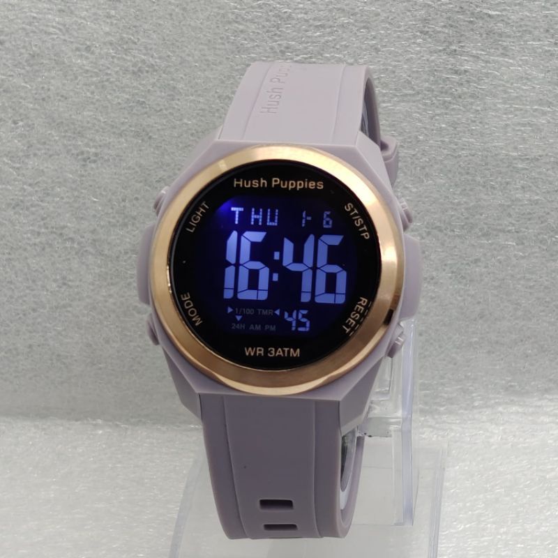 HUSH PUPPIES HP8571 | JAM TANGAN PRIA WANITA HUSH PUPPIES DIGITAL RUBBER STRAP