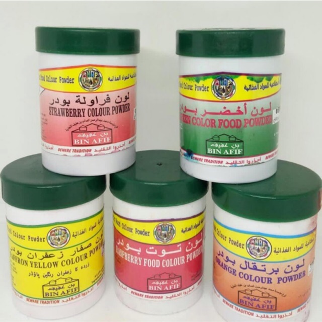 

BIN AFIF COLOR POWDER / SAFRON PEWARNA