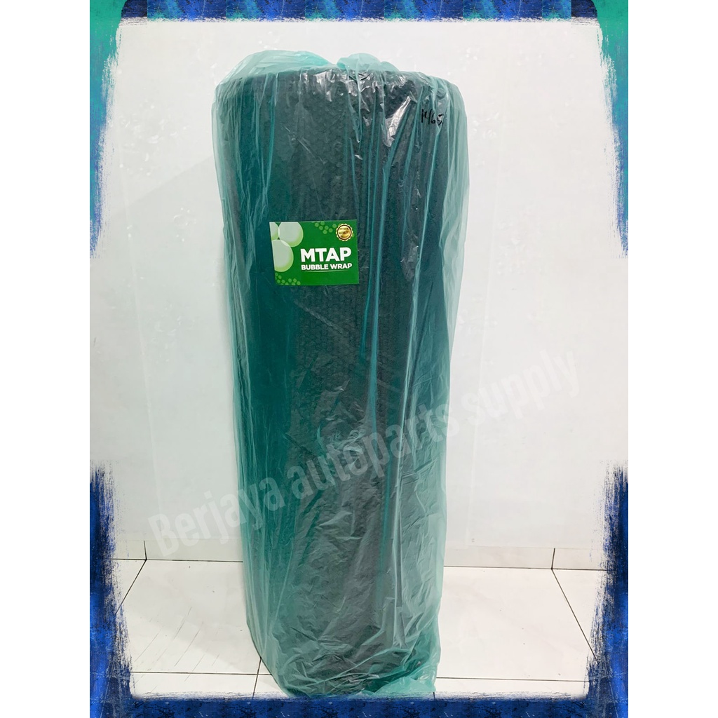 BUBBLE WRAP MTAP 1 ROLL MEDAN 1,25 X 50 M GULUNG - Putih/Hitam