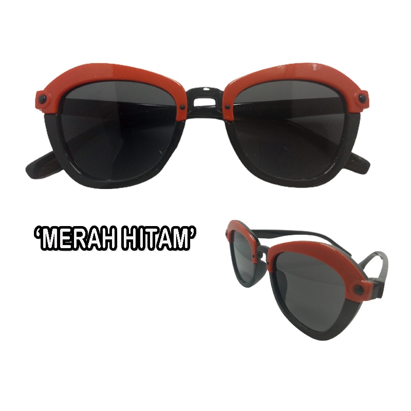 Kaca mata Hitam Anak Laki laki / Perempuan Kacamata Fashion Anak Sunglasses Kacamata Anak anak Lucu