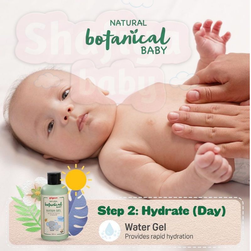 Pigeon Botanical Body Wash / Shampoo / Massage Oil / Water Gel Lotion-