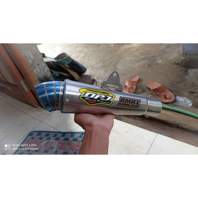 knalpot Dpj Slincer ONLY keong blue jigsaw free laser nama