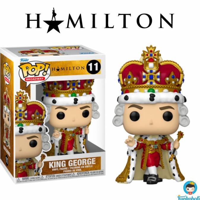 Funko POP Broadway Hamilton - King George with Robe #11