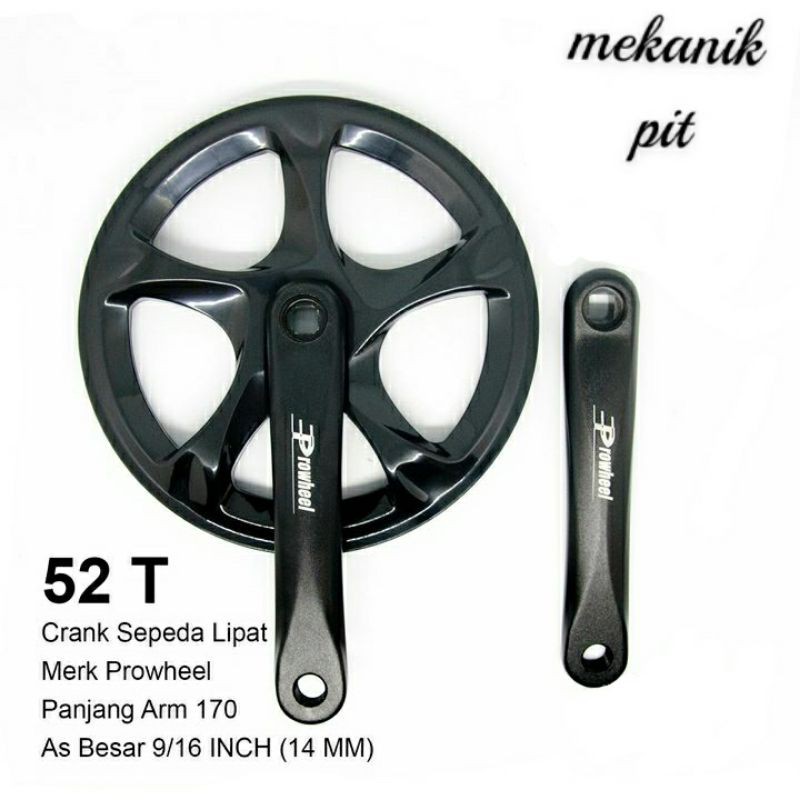 crank prowheel 52t