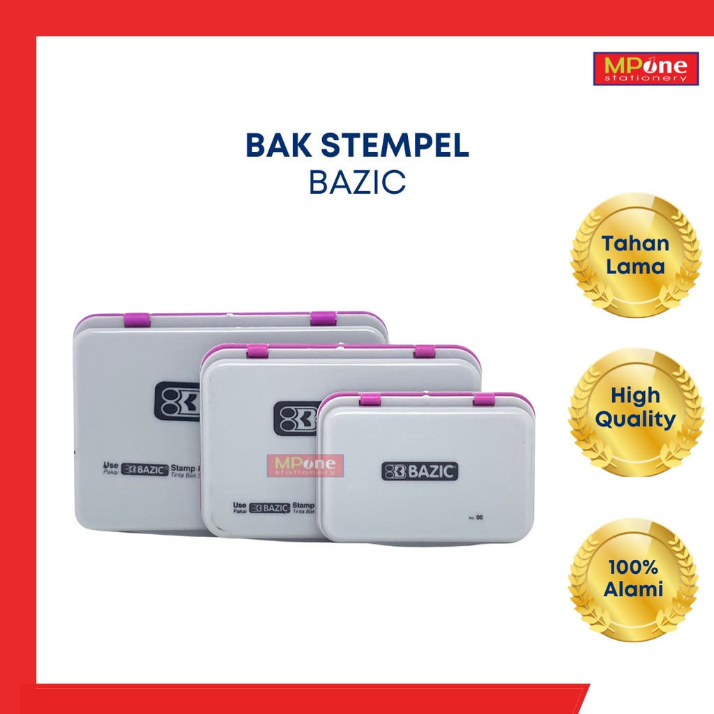 

Bak Stempel / Bantalan Stempel / Stamp Pad Bazic