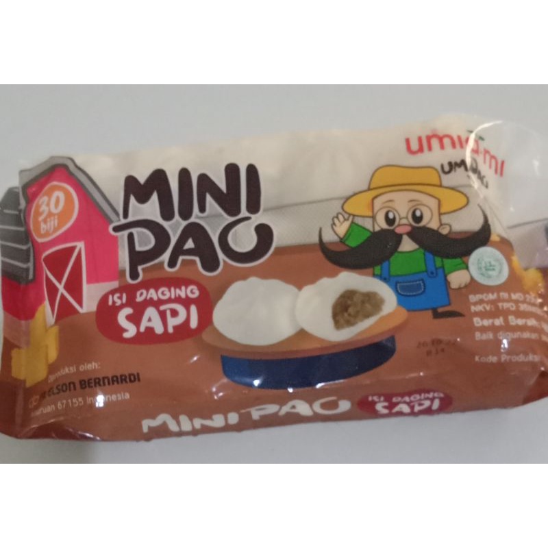 

UMIAMI Mini Pao Daging Sapi Isi 30